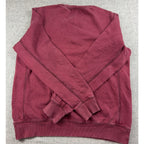 Timberland Sweatshirt Mens L Burgundy 1973 Built On Heritage Graphic Crewneck