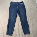 Good American Good Legs Jeans Women 18 High Rise Skinny Ankle Blue509