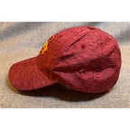 Iowa State Cyclones Cap Red Heather Adjustable Embroidered NCAA College Hat