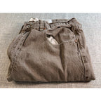 Member's Property Jeans Mens 36x32 Gray Brown Relaxed Straight Y2K Baggy Denim