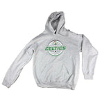 Boston Celtics Hoodie Mens M Gray NBA Gildan Pullover Basketball Sweatshirt