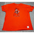 Oklahoma State Cowboys Pistol Pete Retro Brand T Shirt XXL Orange Made USA OSU
