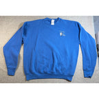 Krewe of Eve 1986 Sweatshirt XXL Blue Mardi Gras Embroidered Apple FOTL