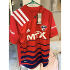 FC Dallas 2020 2021 Adidas MLS Soccer Jersey Men Medium New With Tags MTX Red