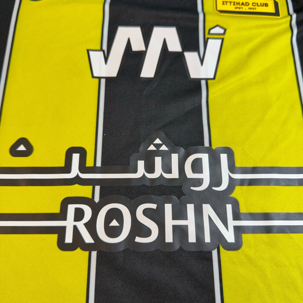 Nike Al Ittihad 2023-24 Home Jersey Men M Saudi Pro League DR2696-015
