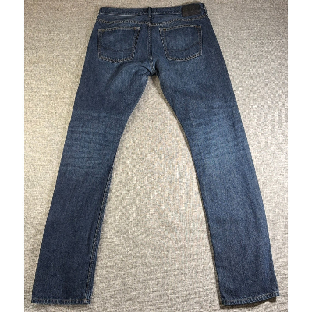 Bullhead Denim Co Jeans Mens 32x32 Skinny Dark Wash Blue Stretch PacSun Denim C