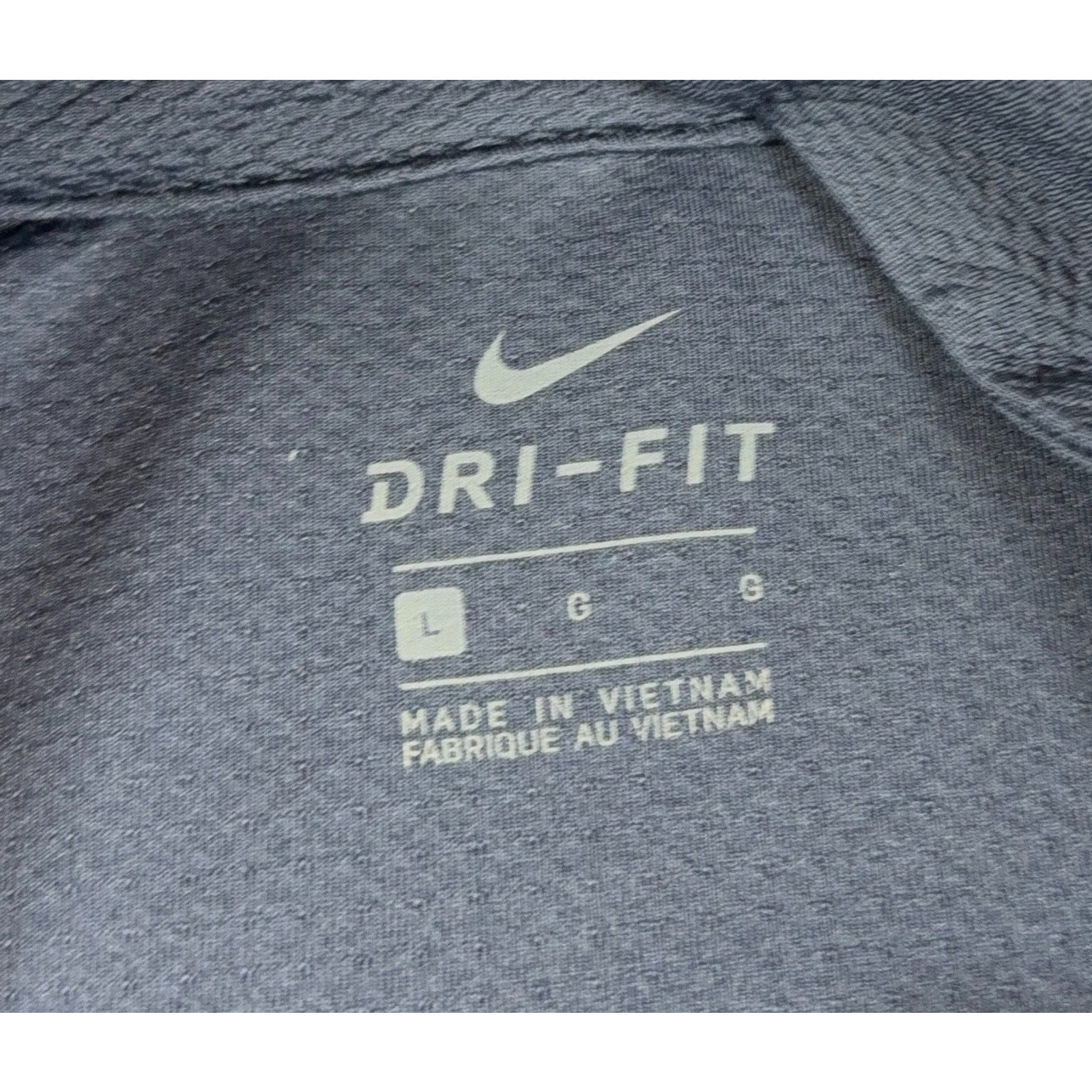 Nike Dri-FIT 2019 US Open Pebble Beach Golf 1/4 Zip Pullover Mens L Navy