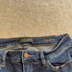 Judy Blue Jeans Womens 11/30 Skinny Fit Stretch Front Seam Dark Wash Denim