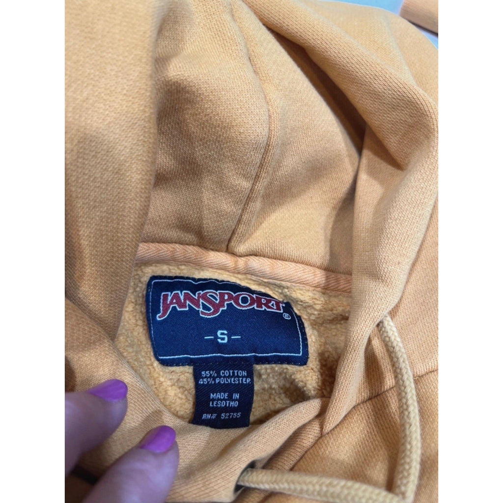 Rice University Jansport Hoodie Small Tan Pullover Sweatshirt Collegiate Logo