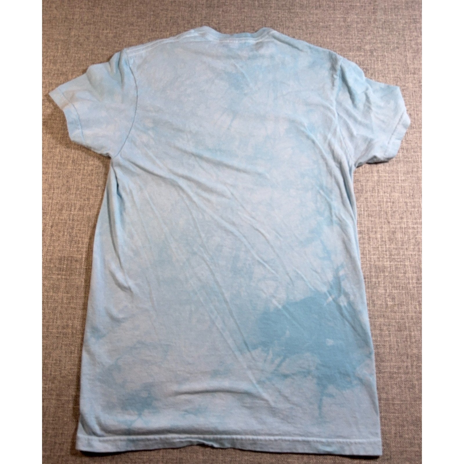 The Mountain Goat Selfie T Shirt Blue Animal Graphic Tee Adult Small Tagless