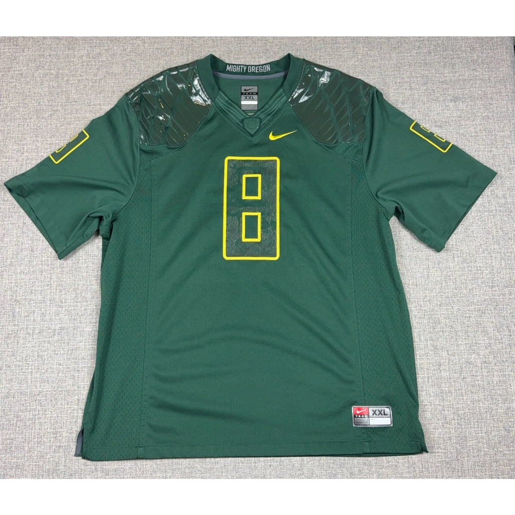 Nike Oregon Ducks Marcus Mariota #8 Jersey Men's XXL Green 2013 Football