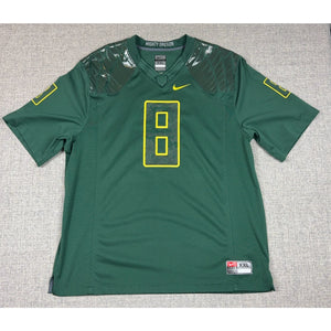 Nike Oregon Ducks Marcus Mariota #8 Jersey Men's XXL Green 2013 Football
