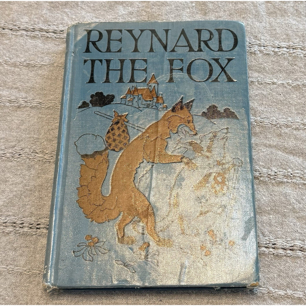 Lot of 2 Antique/Vintage Books Eben Holden 1900 Reynard the Fox 1929 Illustrated