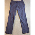 Walker Slater Boyd Trousers Mens Tag 32 Blue Cotton Tailored Pants 35x31