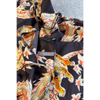 Urban Outfitters Womens 0 Dragon Tiger Print Mini Dress Strappy Y2K Tattoo