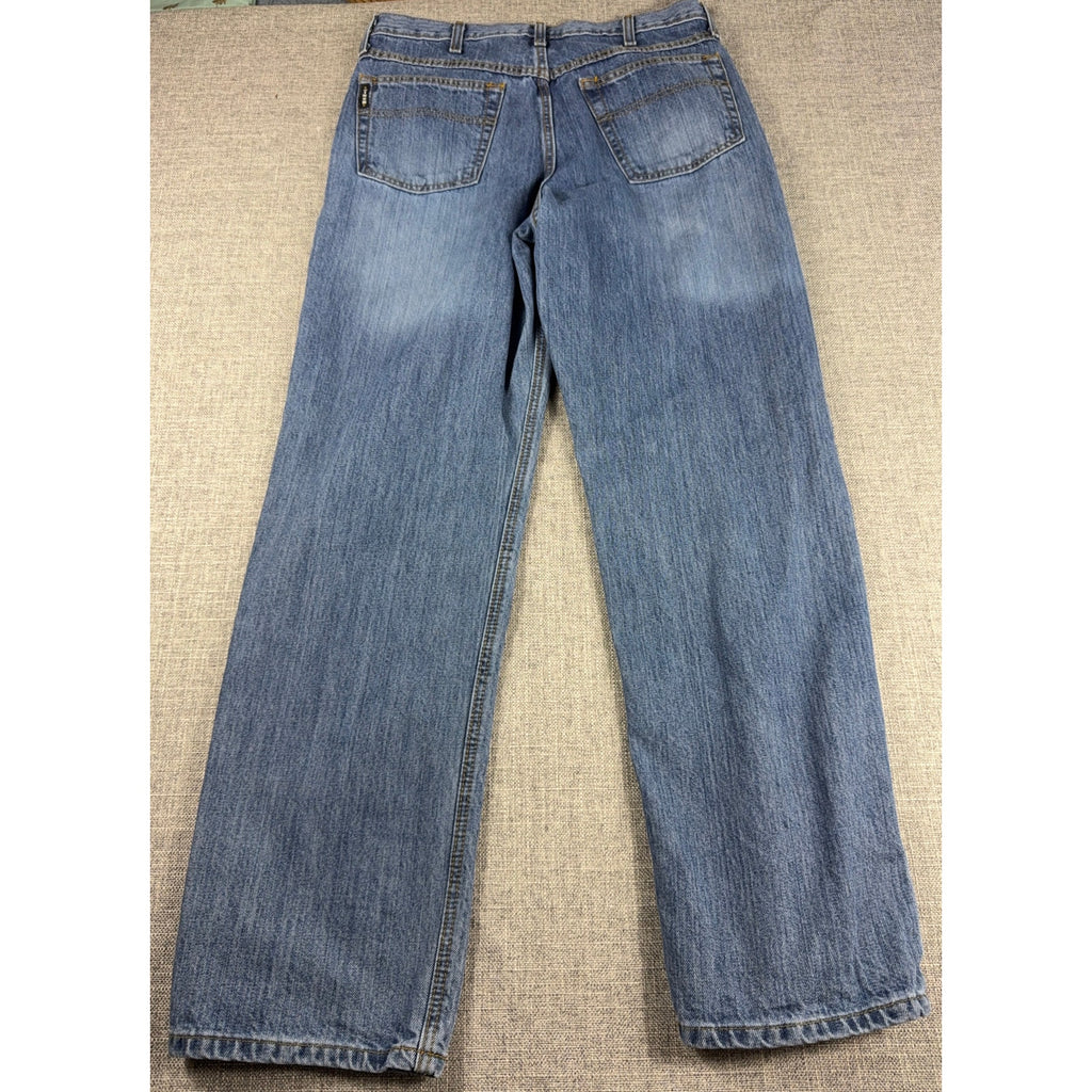 Cinch Men’s Jeans 32x32 Blue Denim Straight Leg Western Cowboy 100% Cotton