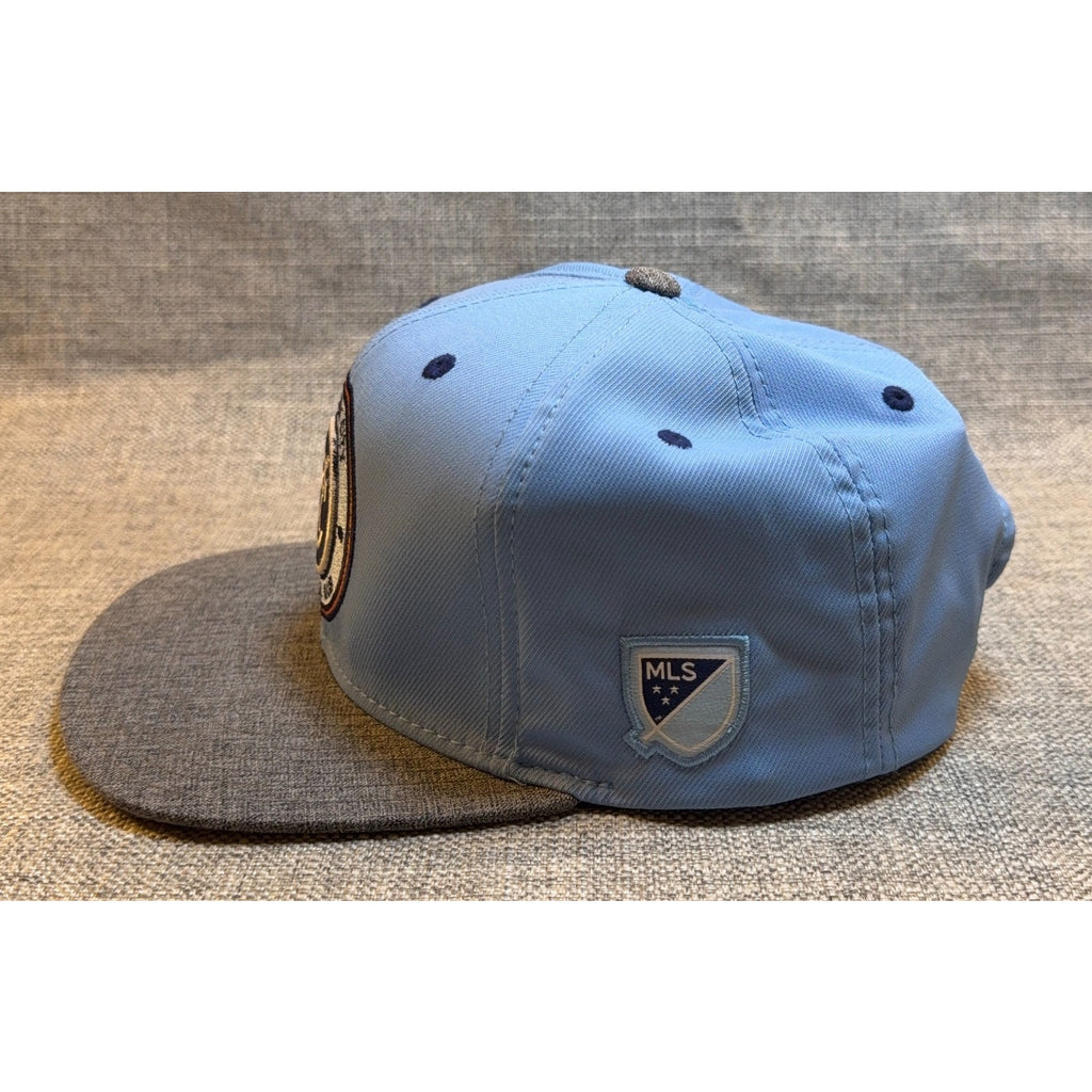 Adidas NYCFC Snapback Hat 2014 Pre Inaugural MLS New York City FC Blue