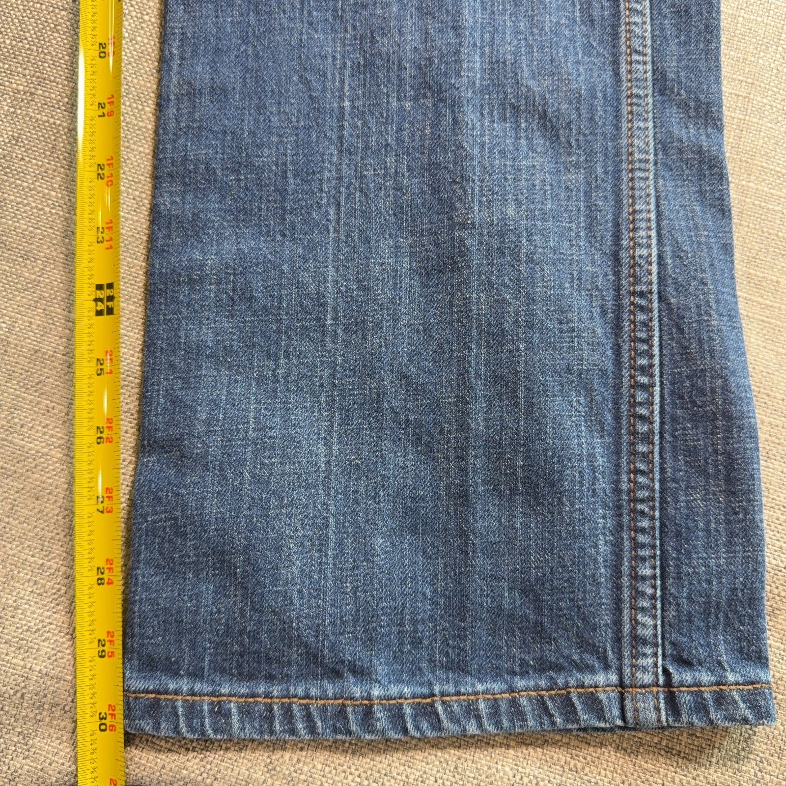 Wrangler Retro Relaxed Boot Jeans Men’s 33x34 Blue Western Stretch Denim