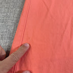 TrueFlies Pants Mens 34x32 Coral Orange Fishing Chino Flat Front Embroidered
