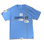 UNC Tar Heels T Shirt Mens Large Carolina Blue North Carolina NCAA Basketball