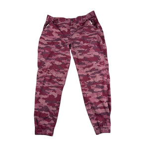 Duluth Trading Rootstock Gardening Jogger Pants Womens 44 Pink Camo Stretch