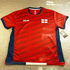 England Soccer Jersey Mens XL Striker Red Navy NWT National Team Fan Shirt