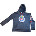 CD Guadalajara Chivas Rayadas Hoodie L Gray Soccer Club Pullover Flawed