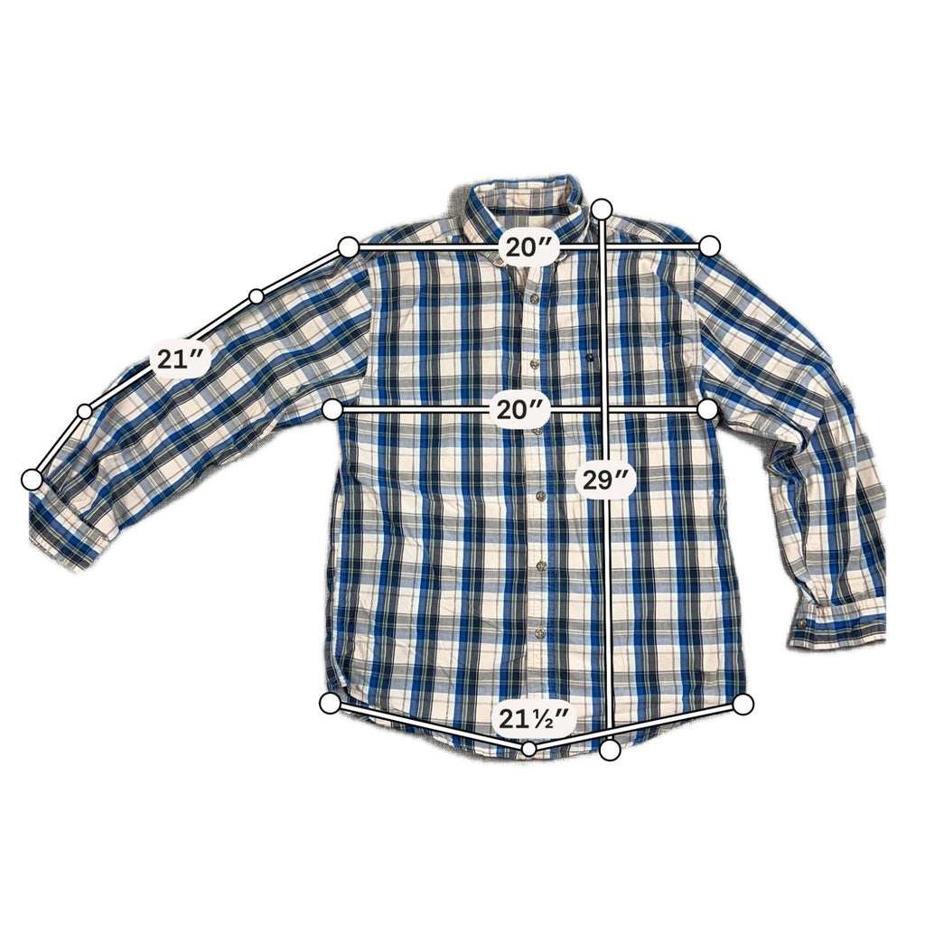 Lot 2 Carhartt S218 Plaid Shirts Mens M Regular Long Sleeve Workwear