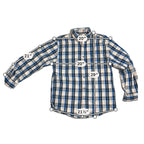 Lot 2 Carhartt S218 Plaid Shirts Mens M Regular Long Sleeve Workwear
