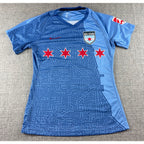 Nike Chicago Red Stars NWSL Jersey Women Small 2020 Blue Soccer Kit
