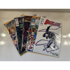 90s Image Lot: WildCATs #1, WetWorks #1, Backlash #1 + Deathmate Black + Visitor