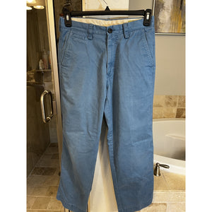 Live Comfortable by LK Men’s Blue Chino Pants 30x30 Cotton Blend Casual Golf Pre