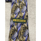 Vintage J Garcia Tie Landscape D Collection Twenty-Eight Abstract Silk Necktie