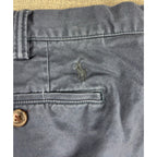 Polo Ralph Lauren Chino Shorts Mens 44B Navy Blue Stretch Classic Fit 9"