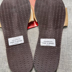 Havaianas You St Tropez Lush Shine Bow Sandals Women 7/8 Sand Grey NWT