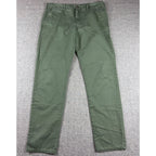 Denim & Supply Ralph Lauren Mens 29 Olive Green Chino Pants Cotton Straight