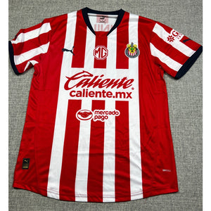 Puma Chivas Guadalajara 2024/25 Home Jersey Women's XL Liga MX Red White