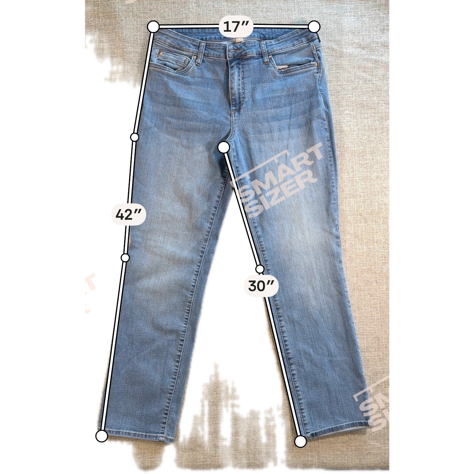 KUT From The Kloth Catherine Boyfriend Jeans Womens 12 Blue Stretch Denim 30 Ins