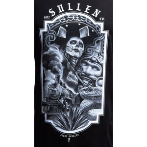 Sullen Rosales Premium T Shirt Mens 2XL Black Day of Dead Train NWT