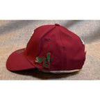 Mexico Soccer Hat Lumos Maroon Eagle Aztec Quetzalcoatl Adjustable Cap