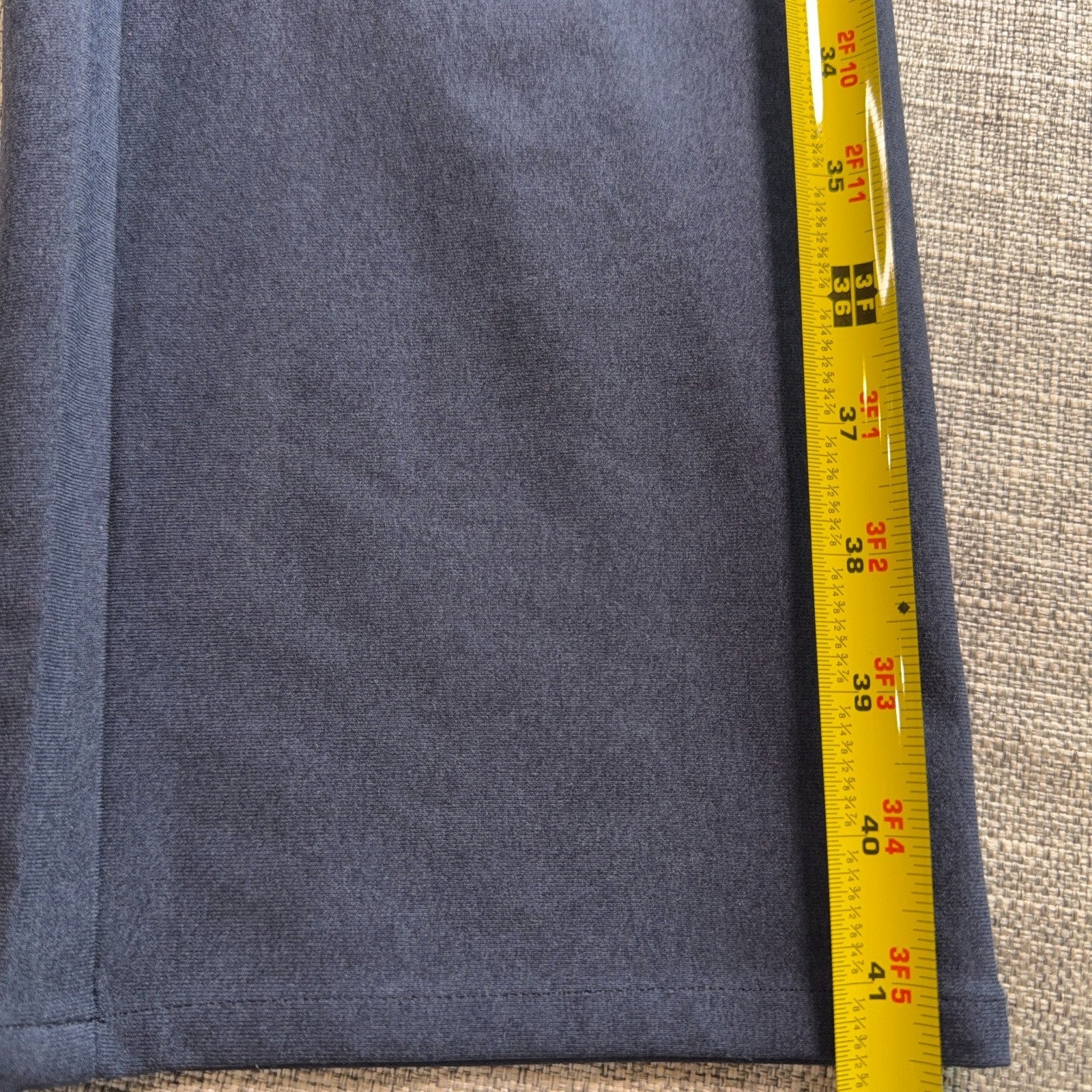 Peter Millar Mens Golf Pants 38x30 Navy Performance Stretch Tag Cut