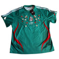 Joga Bonito Mexico Embroidered Soccer Jersey Green Floral #10 Men’s L NWT