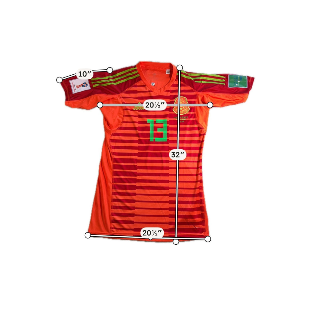 Adidas Mexico Ochoa 13 Goalkeeper Jersey Men M 2018 World Cup Russia Soccer