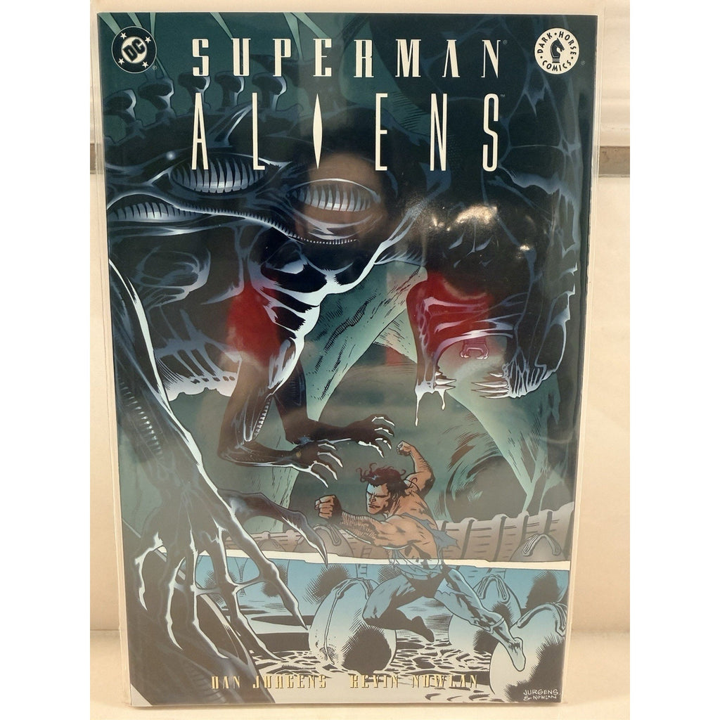 Superman vs Aliens + Aliens vs Predator Comic Lot Dark Horse Sci-Fi