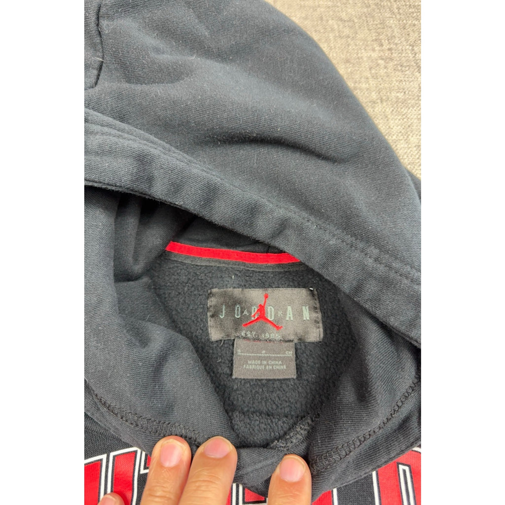 Nike Jordan Mexico City Hoodie Men's S Black Red Jumpman HQ0428-010