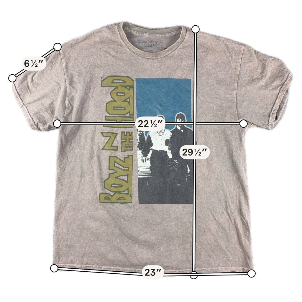 Boyz N The Hood T Shirt XL Movie Graphic Ice Cube Cuba Gooding Jr Distressed