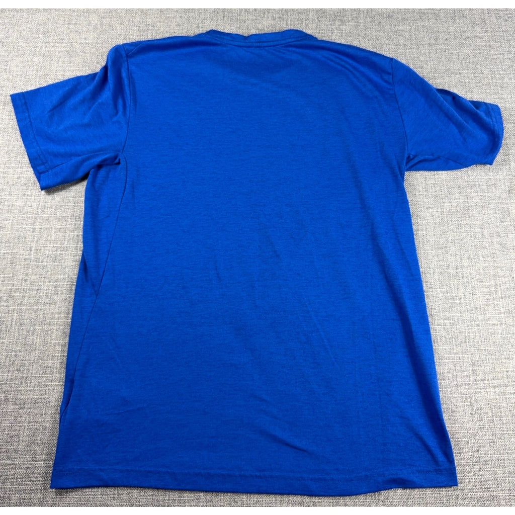 Nike Boise State Broncos Dri-FIT Shirt Mens M Blue NCAA Football Swoosh