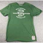 Harry Potter Slytherin Quidditch Team Captain Shirt M Universal Studios Green