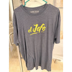 el Jefe Graphic T Shirt XXL Paris Texas Apparel Co Gray Yellow Mens Tee