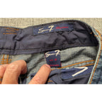 Seven7 Premium Jeans Womens 31 Tall Bootcut Y2K 37.5 Inseam Embroidered